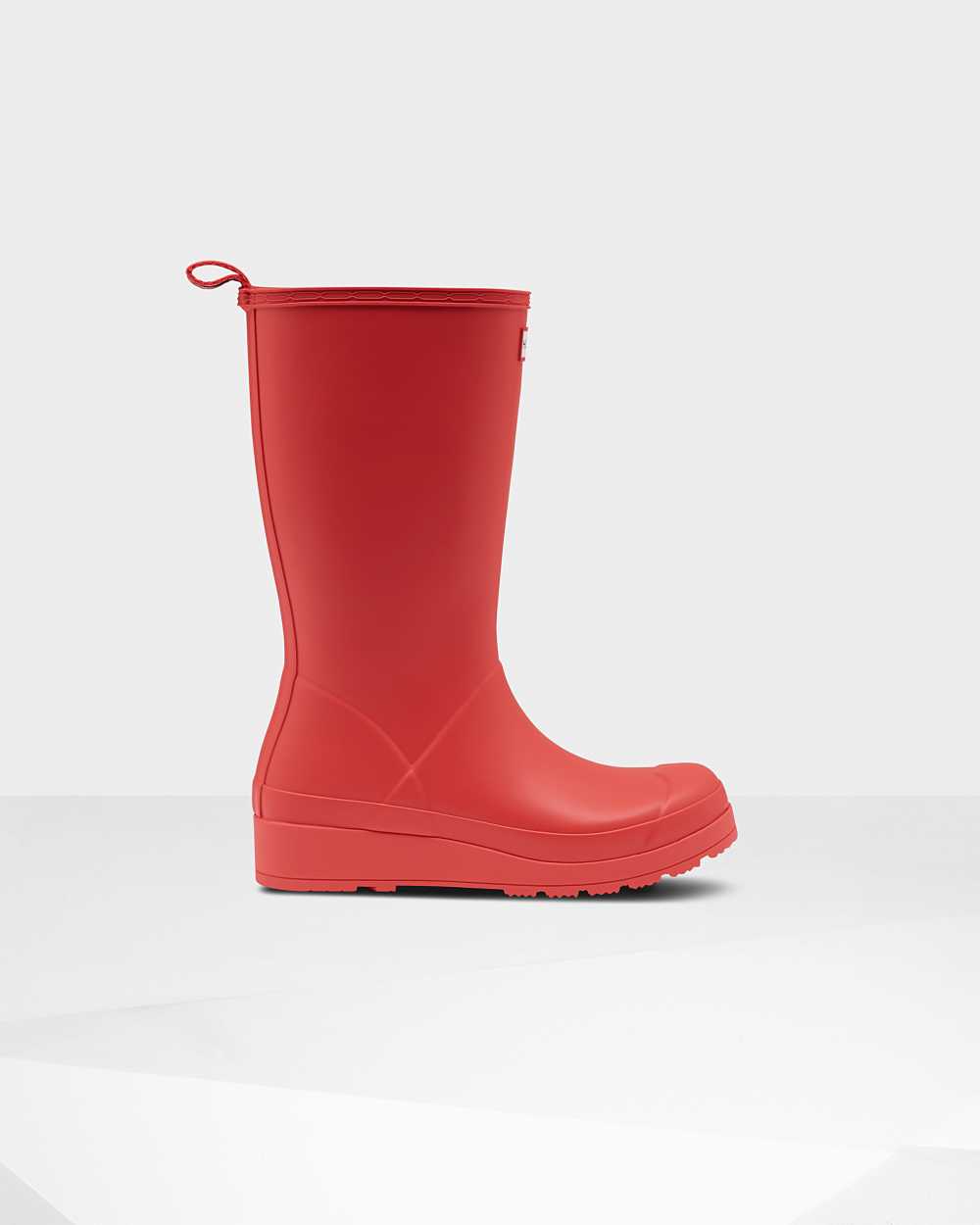 Hunter Original Play Tall Mid-Calf Women's Rain Boots NZ-20513Q Red